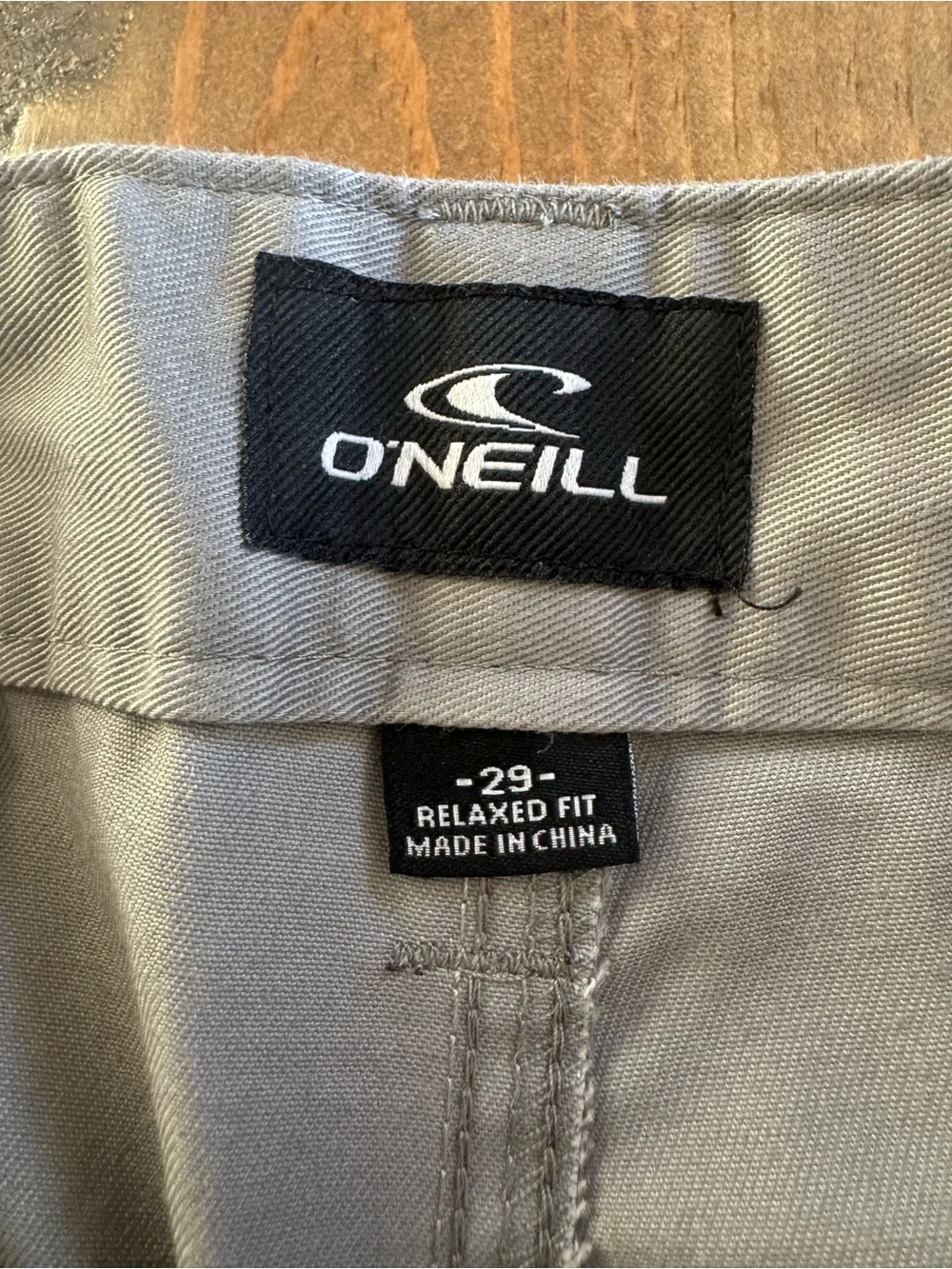 O’Neill  Men's Gray Chino Shorts size 29